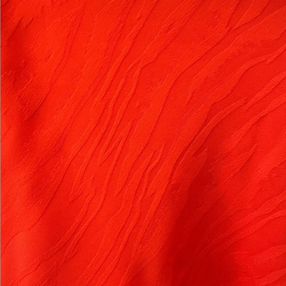 House Of Harlow x Revolve Georgeta Printed Mini Dress in Bright Coral - Picture 8 of 14